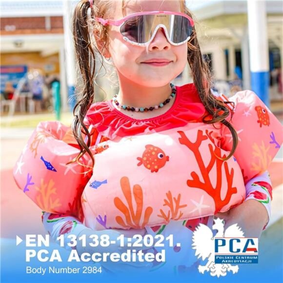 Kids Swim Vest, Toddler Floaties for 20-50 lbs 2-6 Years Old Girls‎ and Boys - Picture 5 of 5